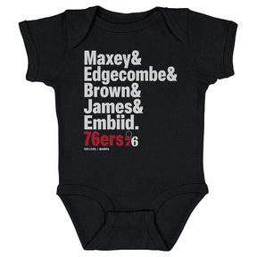 Philadelphia 76ers Kids Baby Onesie | 500 LEVEL
