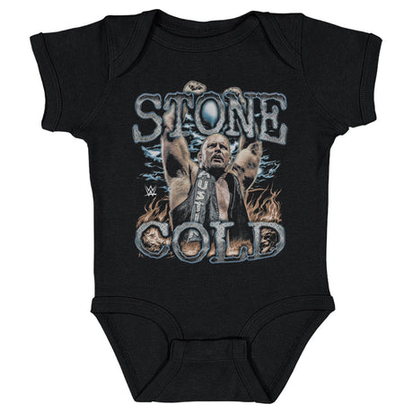 Stone Cold Steve Austin Kids Baby Onesie | 500 LEVEL
