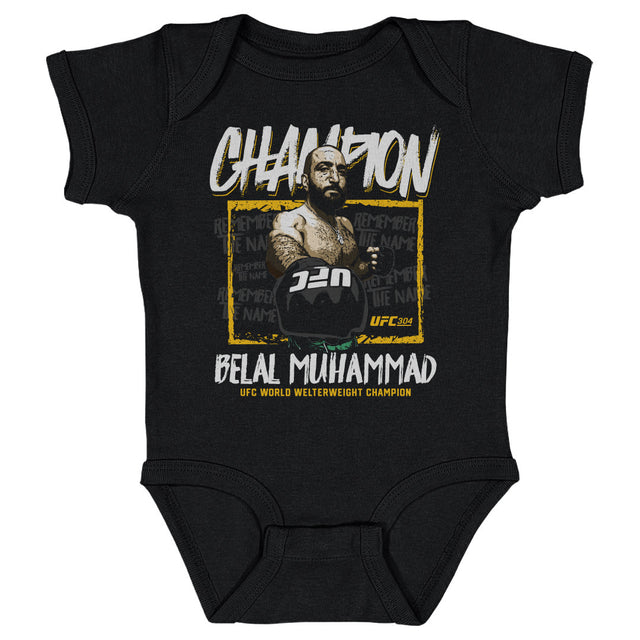 Belal Muhammad Kids Baby Onesie | 500 LEVEL