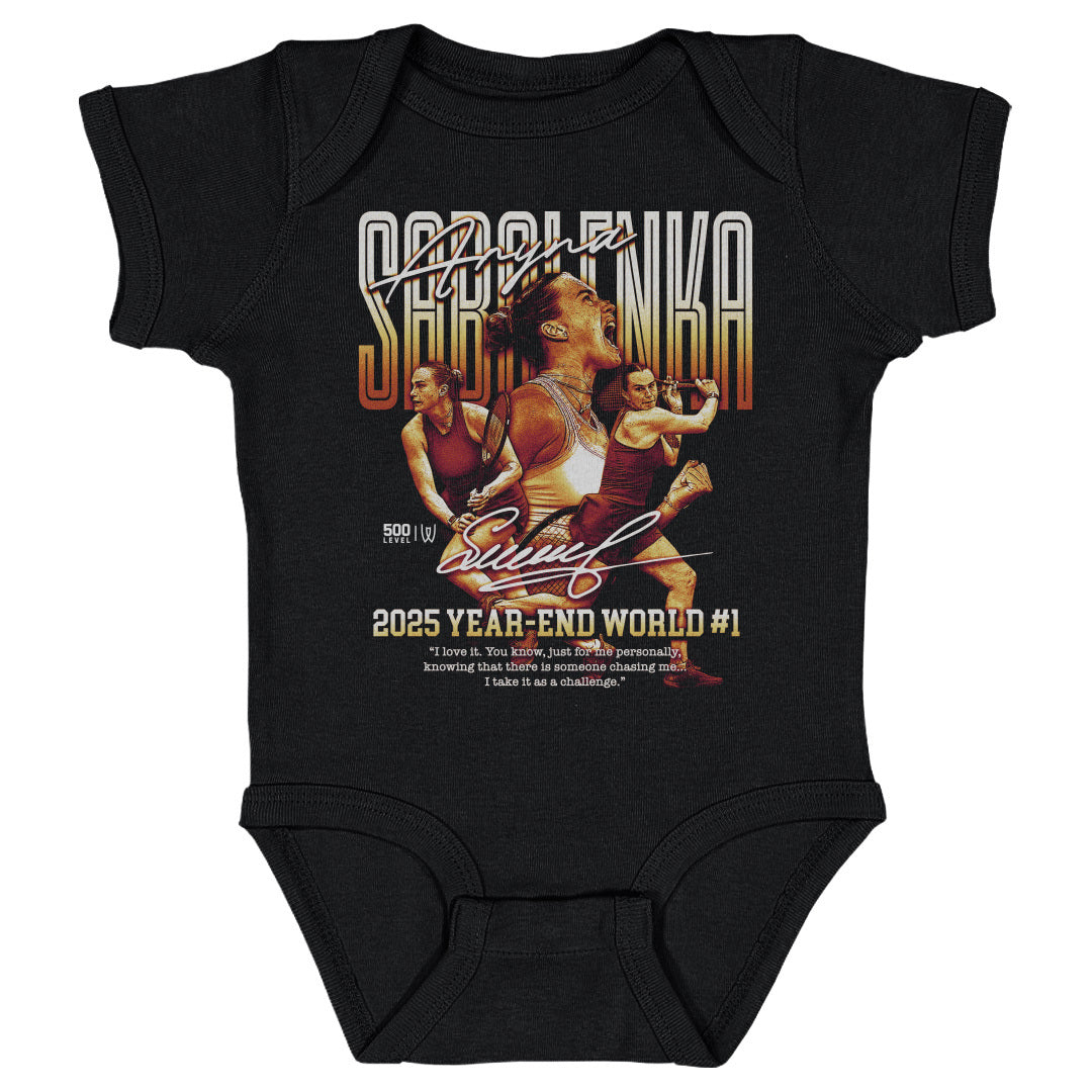 Aryna Sabalenka Kids Baby Onesie | 500 LEVEL