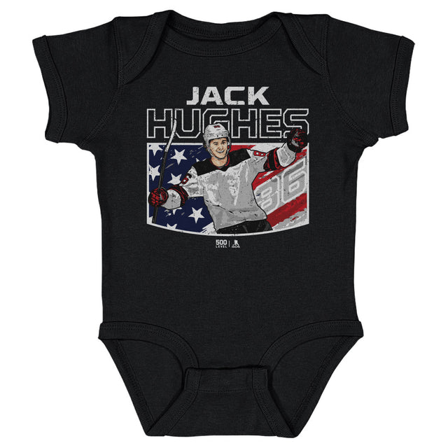 Jack Hughes Kids Baby Onesie | 500 LEVEL