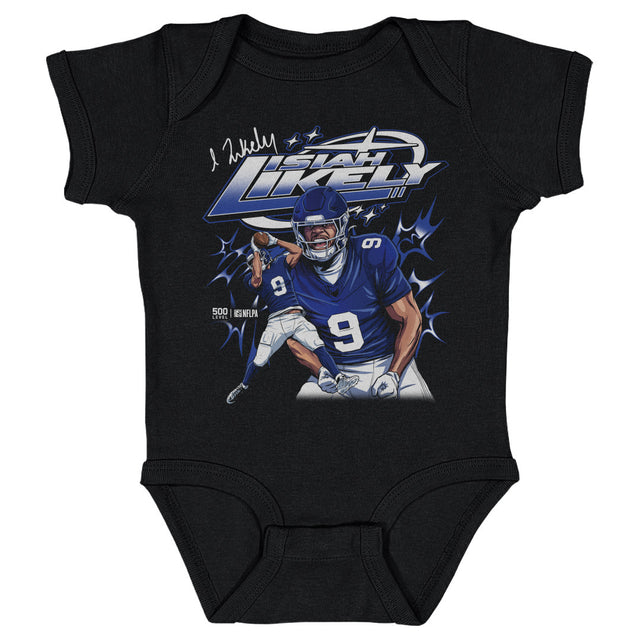 Isaiah Likely Kids Baby Onesie | 500 LEVEL