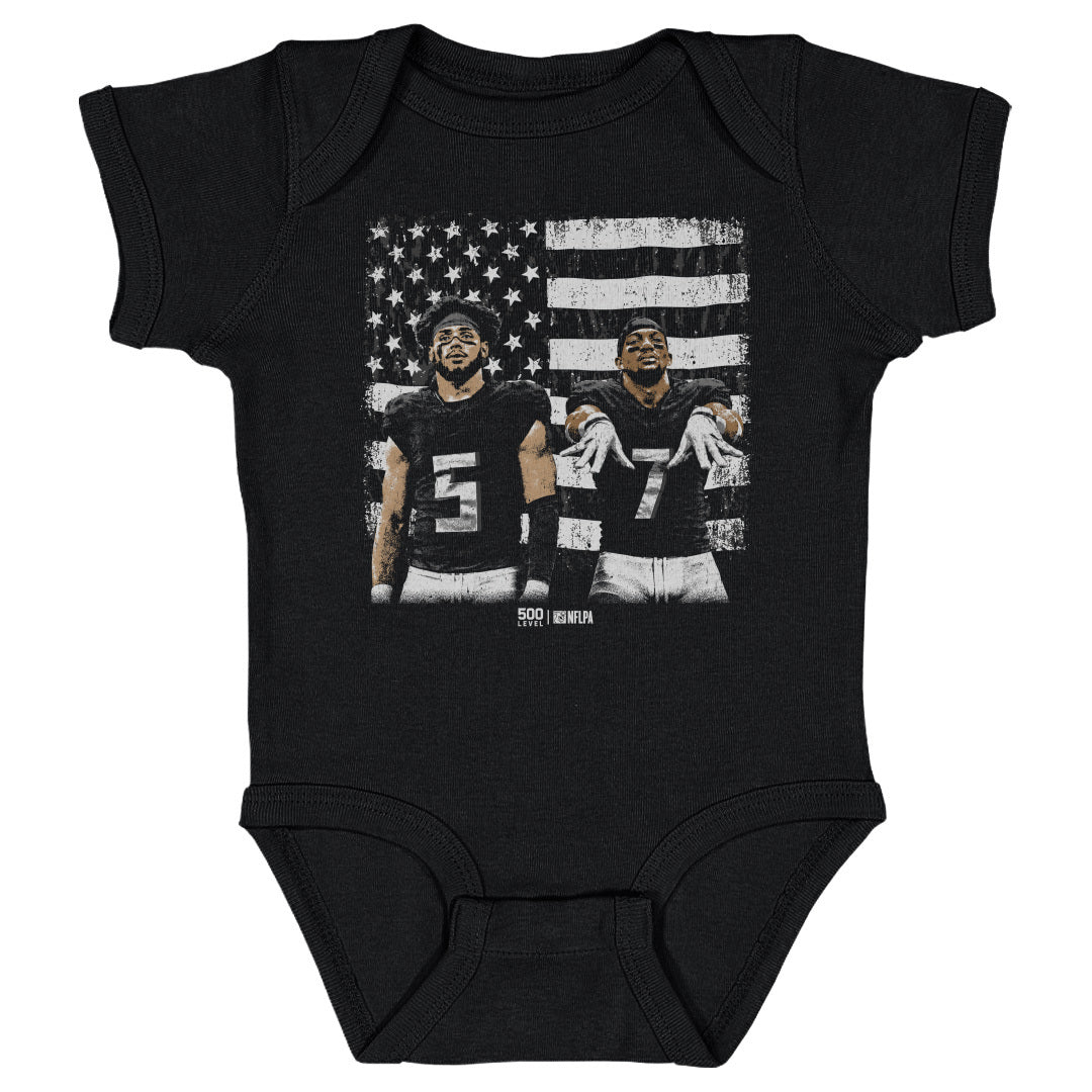 Bijan Robinson Kids Baby Onesie | 500 LEVEL