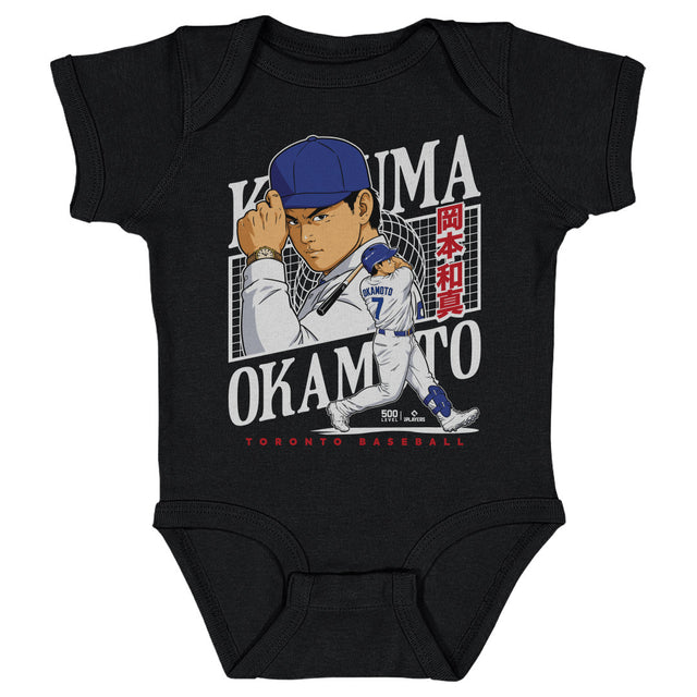 Kazuma Okamoto Kids Baby Onesie | 500 LEVEL