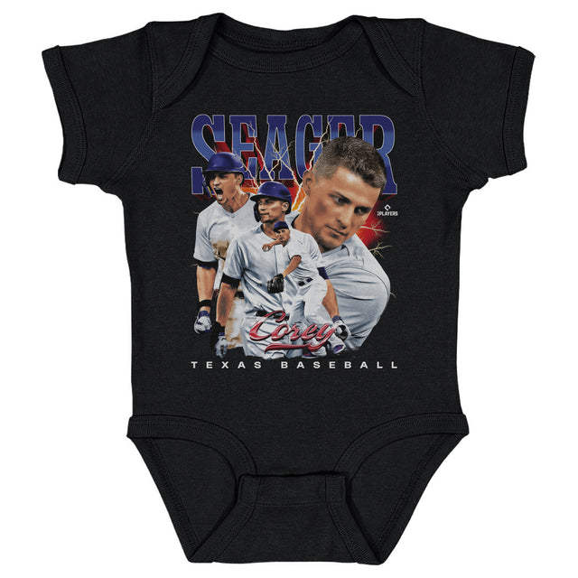 Corey Seager Kids Baby Onesie | 500 LEVEL