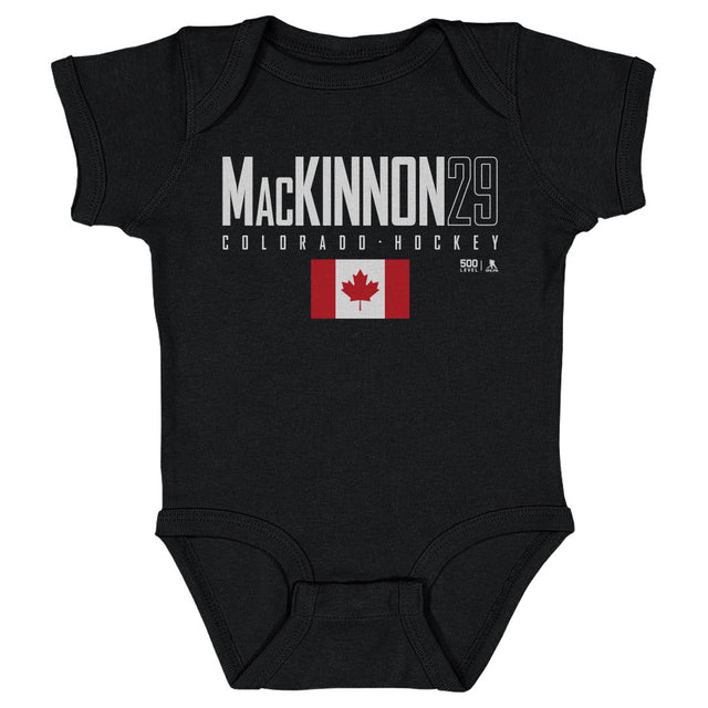 Nathan MacKinnon Kids Baby Onesie | 500 LEVEL