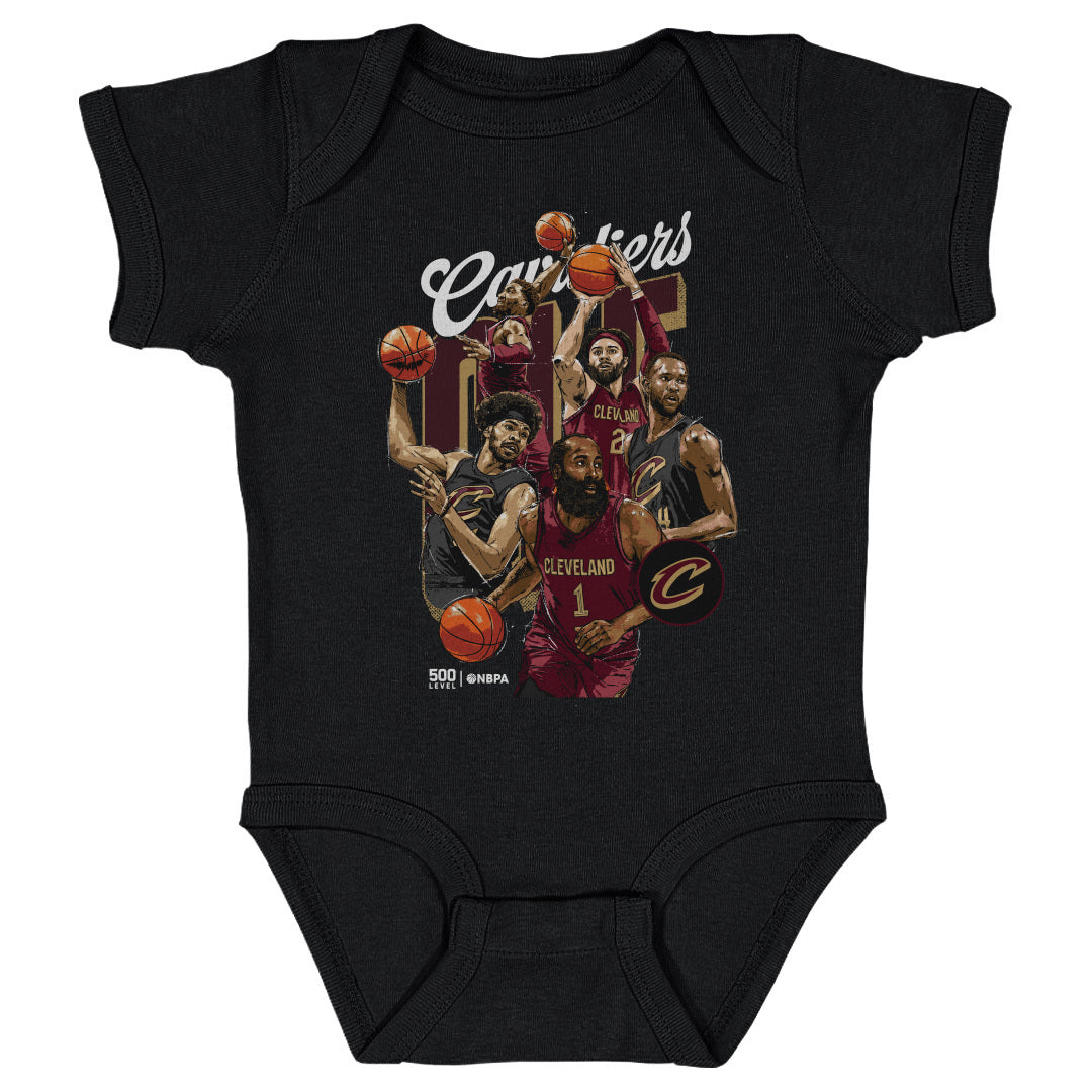 Cleveland Cavaliers Kids Baby Onesie | 500 LEVEL