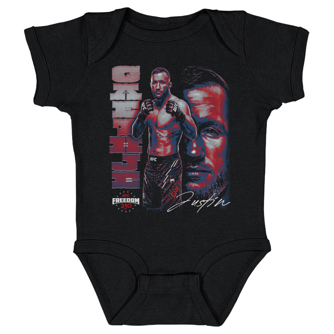 Justin Gaethje Kids Baby Onesie | 500 LEVEL