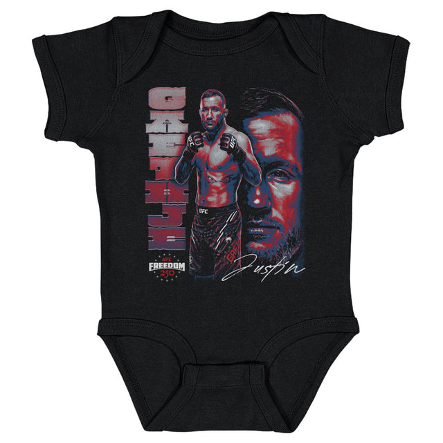 Justin Gaethje Kids Baby Onesie | 500 LEVEL