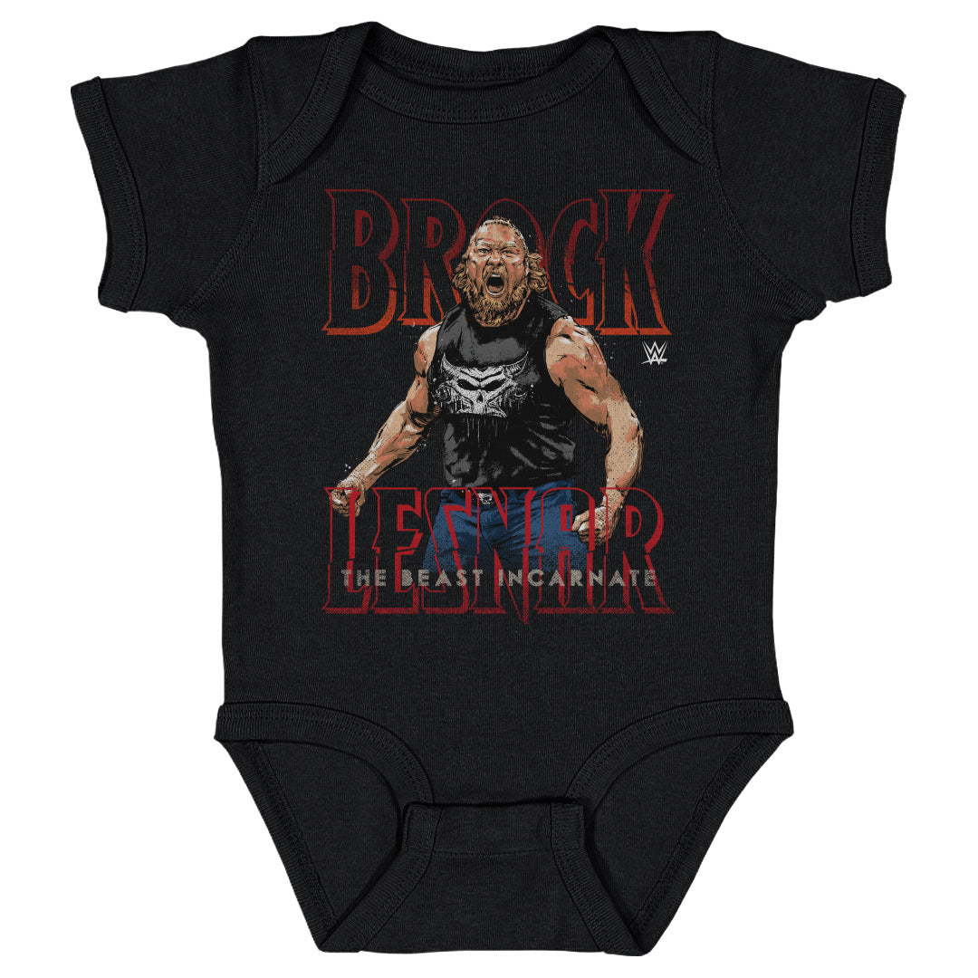 Brock Lesnar Kids Baby Onesie | 500 LEVEL