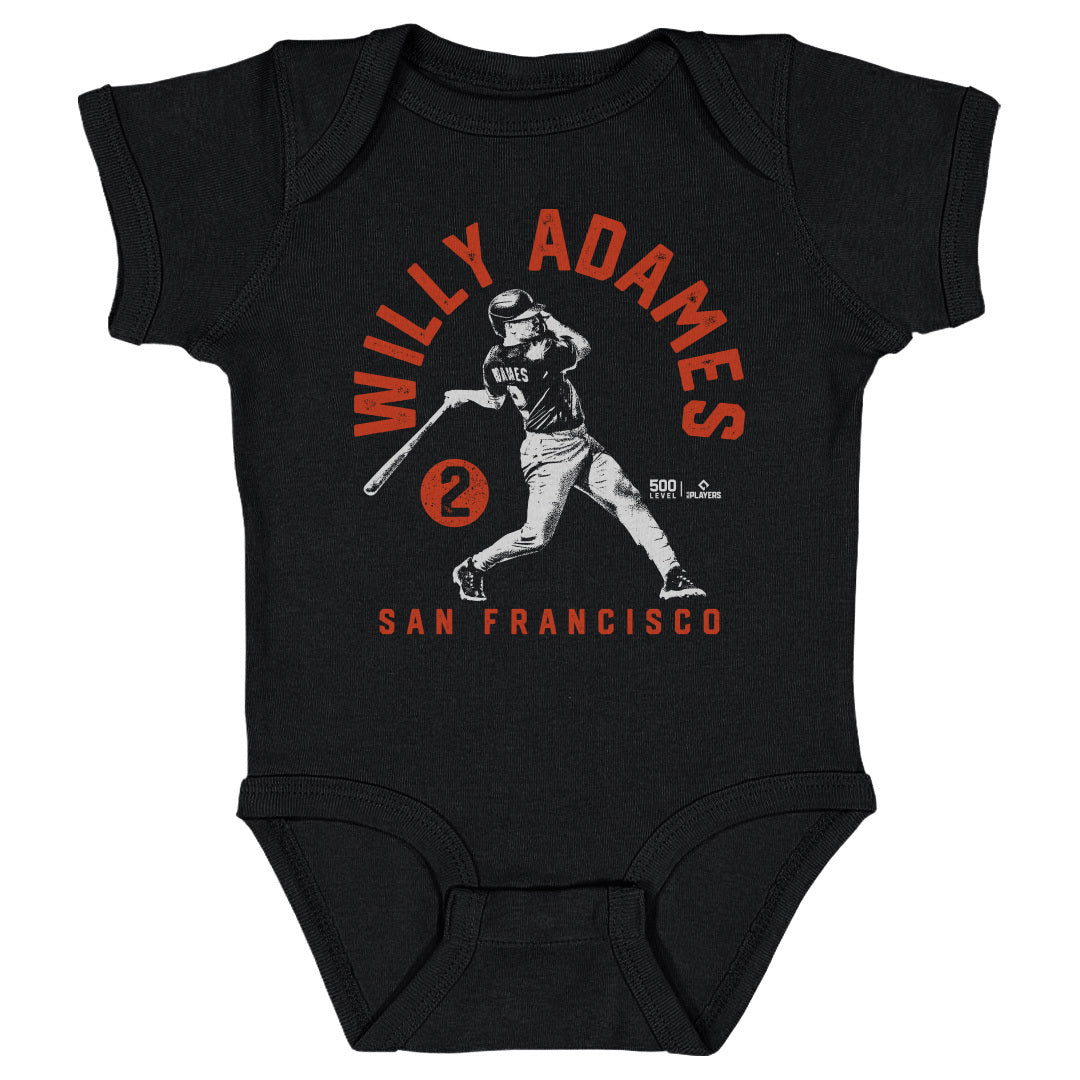 Willy Adames Kids Baby Onesie | 500 LEVEL