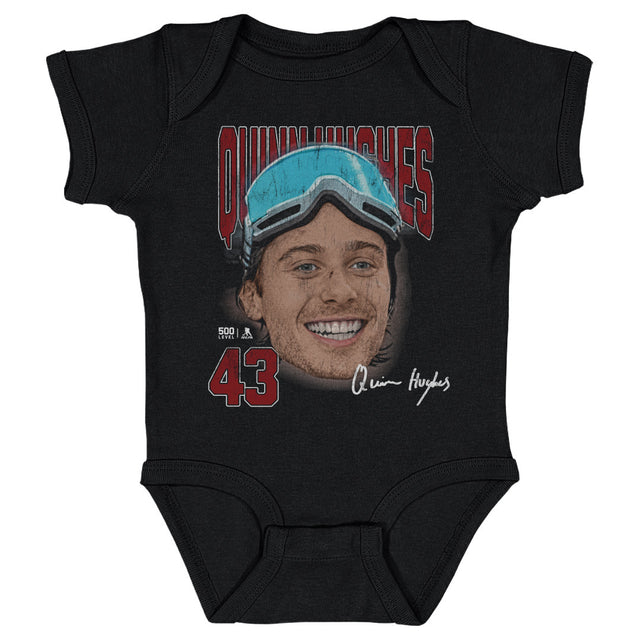 Quinn Hughes Kids Baby Onesie | 500 LEVEL