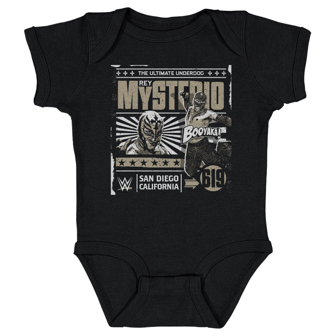 Rey Mysterio Kids Baby Onesie | 500 LEVEL