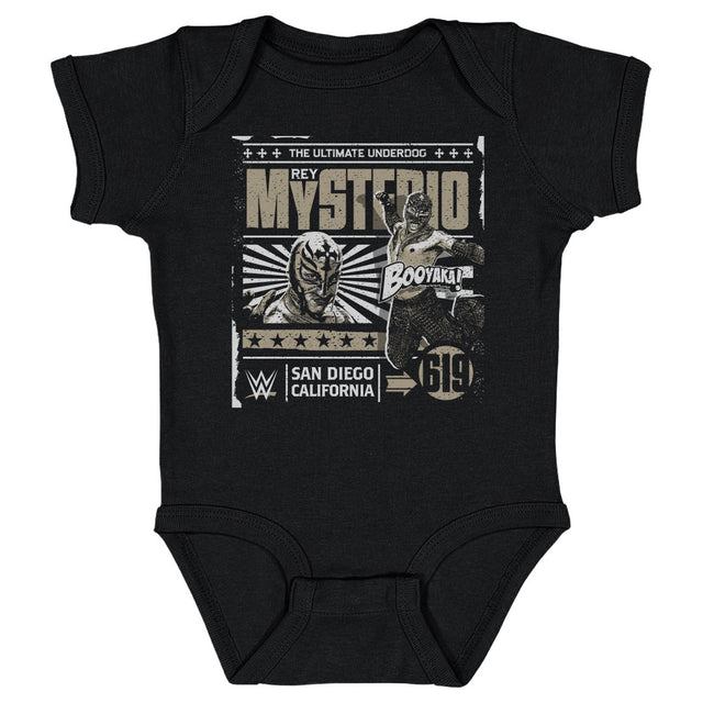 Rey Mysterio Kids Baby Onesie | 500 LEVEL