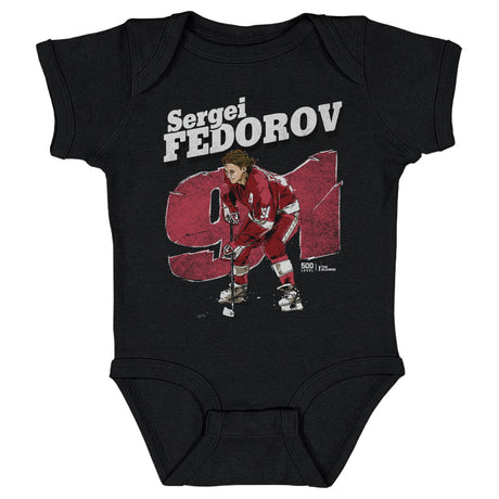 Sergei Fedorov Kids Baby Onesie | 500 LEVEL