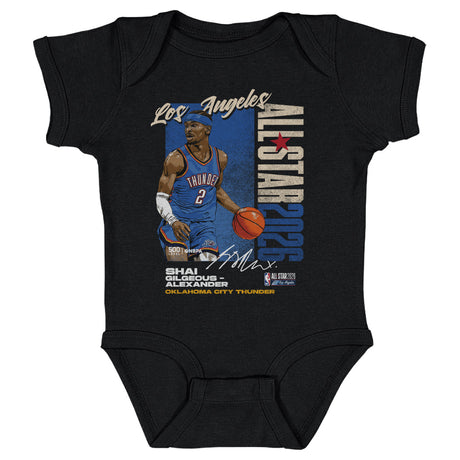 Shai Gilgeous-Alexander Kids Baby Onesie | 500 LEVEL