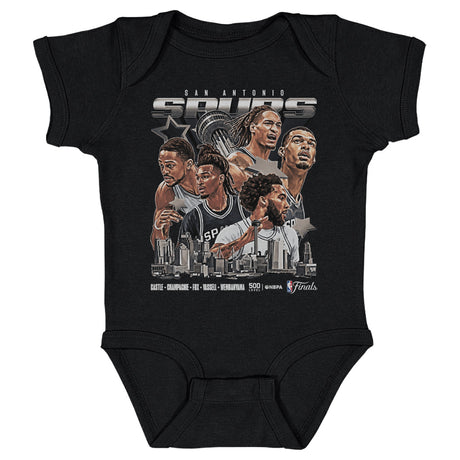 San Antonio Spurs Kids Baby Onesie | 500 LEVEL