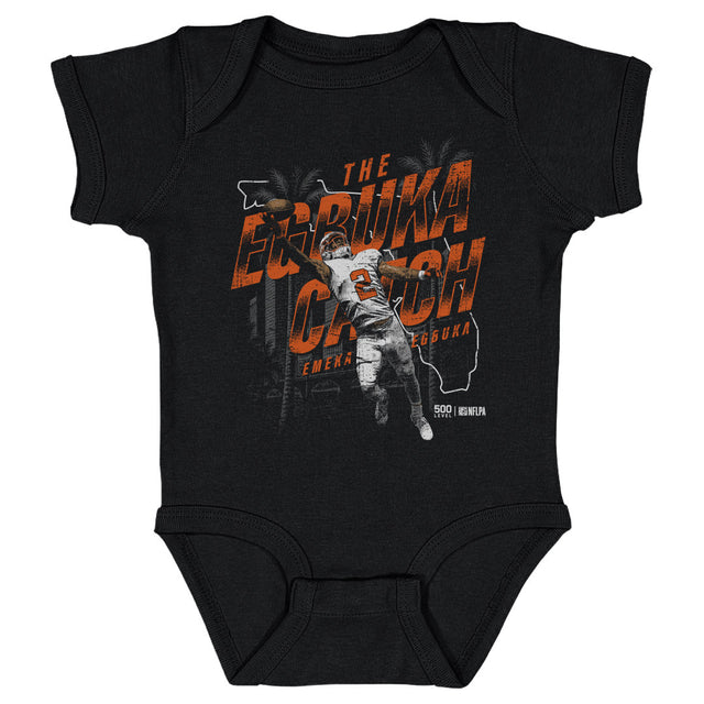 Emeka Egbuka Kids Baby Onesie | 500 LEVEL