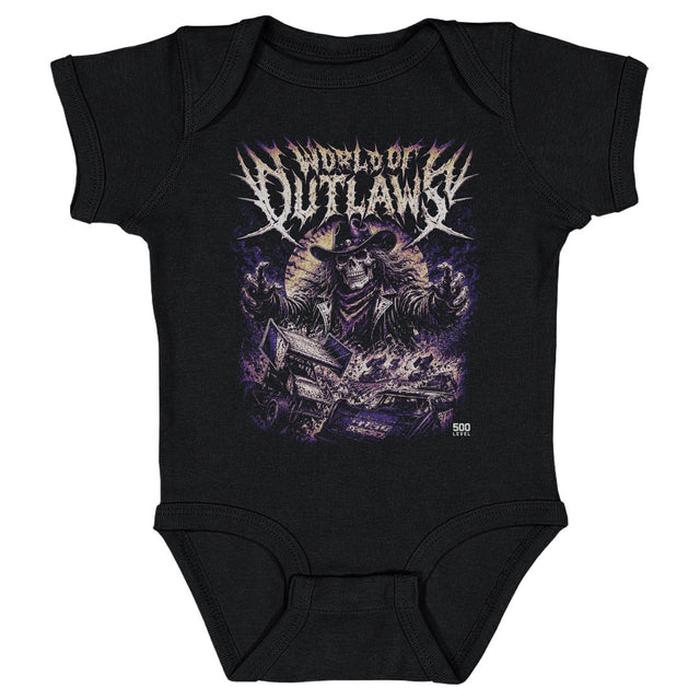 World Of Outlaws Kids Baby Onesie | 500 LEVEL