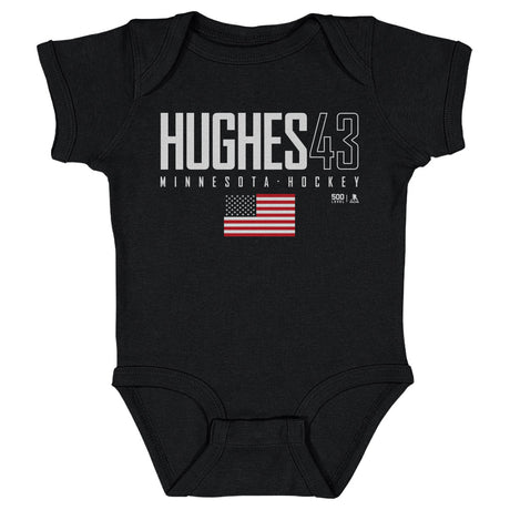 Quinn Hughes Kids Baby Onesie | 500 LEVEL