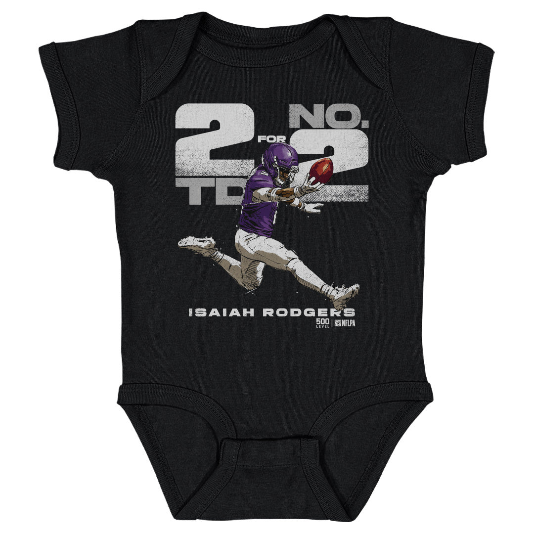 Isaiah Rodgers Kids Baby Onesie | 500 LEVEL