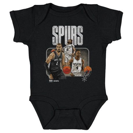 San Antonio Spurs Kids Baby Onesie | 500 LEVEL