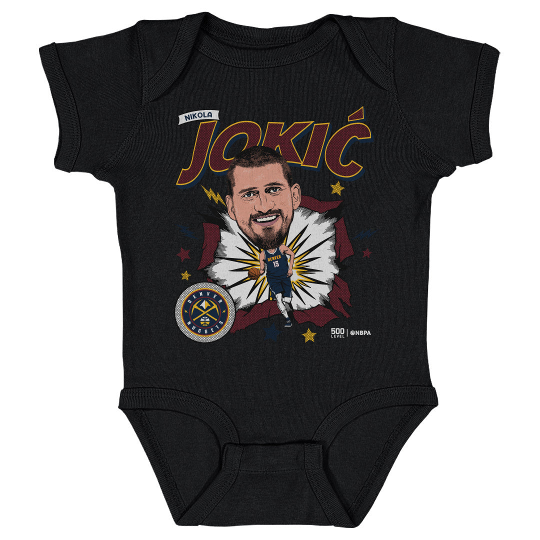 Nikola Jokic Kids Baby Onesie | 500 LEVEL