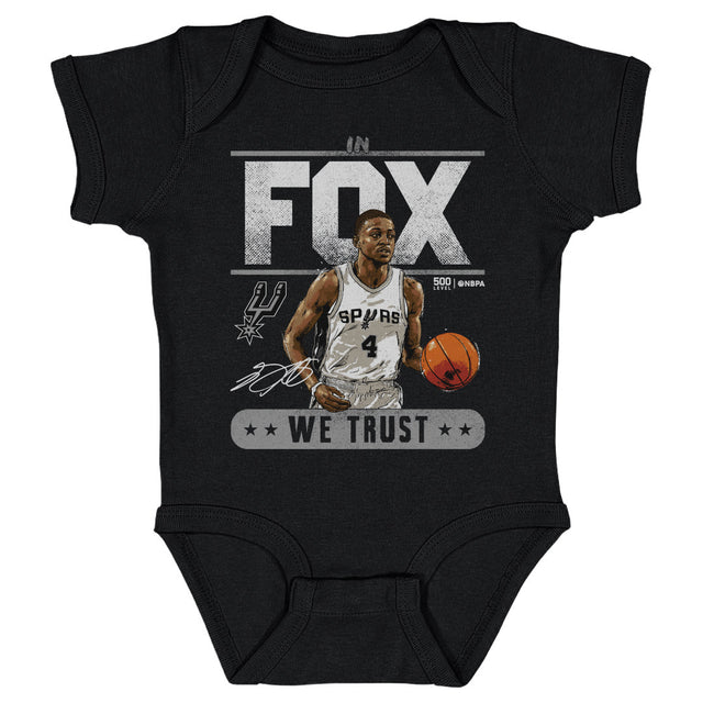 De'Aaron Fox Kids Baby Onesie | 500 LEVEL