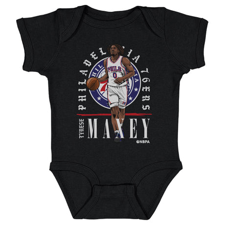Tyrese Maxey Kids Baby Onesie | 500 LEVEL