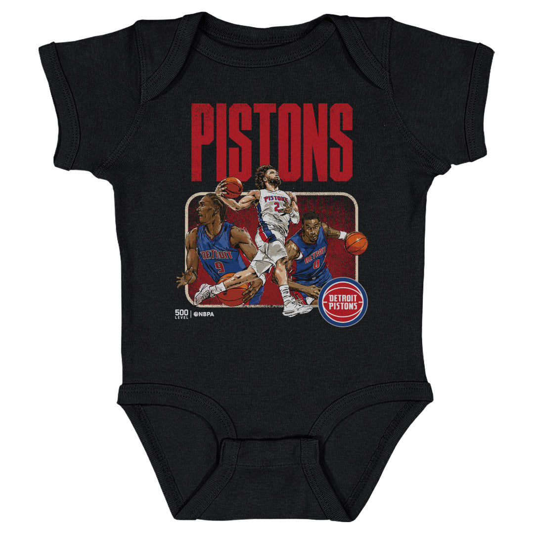 Detroit Pistons Kids Baby Onesie | 500 LEVEL