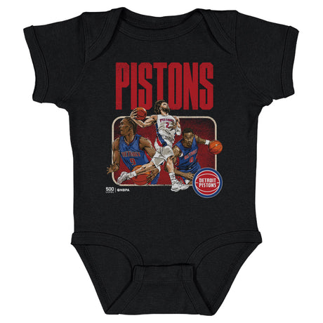 Detroit Pistons Kids Baby Onesie | 500 LEVEL