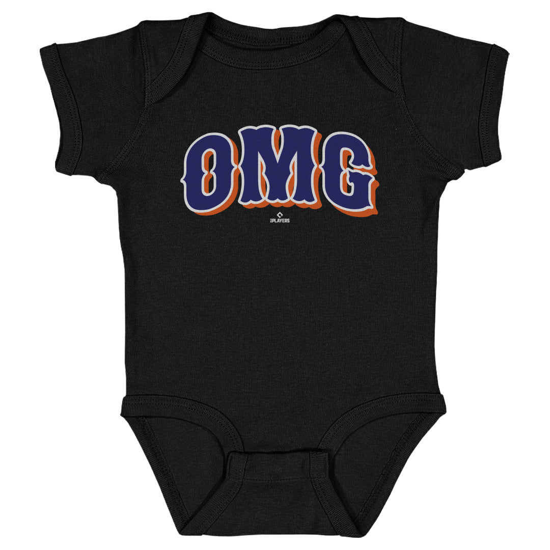 New York M Baseball Kids Baby Onesie | 500 LEVEL