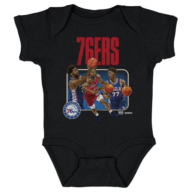 Philadelphia 76ers Kids Baby Onesie | 500 LEVEL