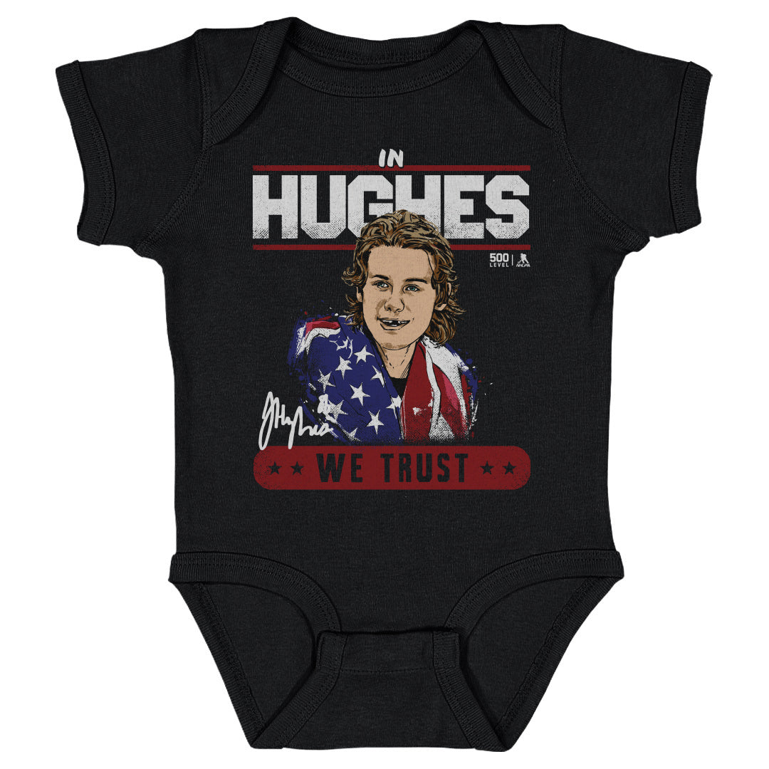Jack Hughes Kids Baby Onesie | 500 LEVEL