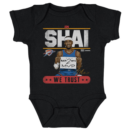 Shai Gilgeous-Alexander Kids Baby Onesie | 500 LEVEL