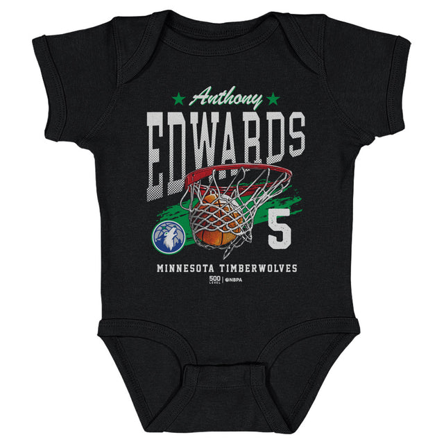 Anthony Edwards Kids Baby Onesie | 500 LEVEL