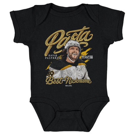 David Pastrnak Kids Baby Onesie | 500 LEVEL