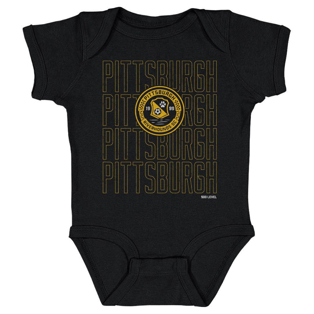 Pittsburgh Riverhounds SC Kids Baby Onesie | 500 LEVEL