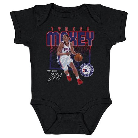 Tyrese Maxey Kids Baby Onesie | 500 LEVEL