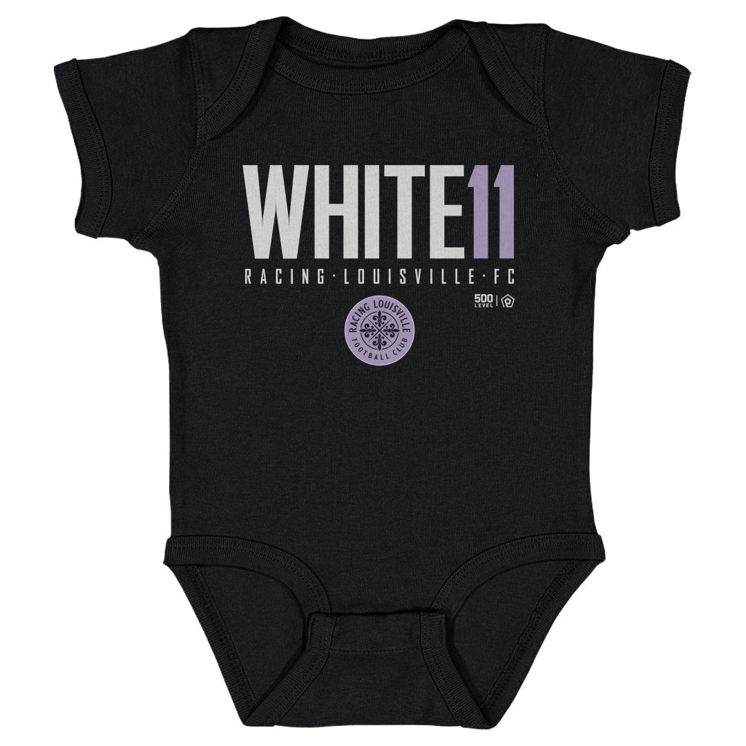 Taylor White Kids Baby Onesie | 500 LEVEL