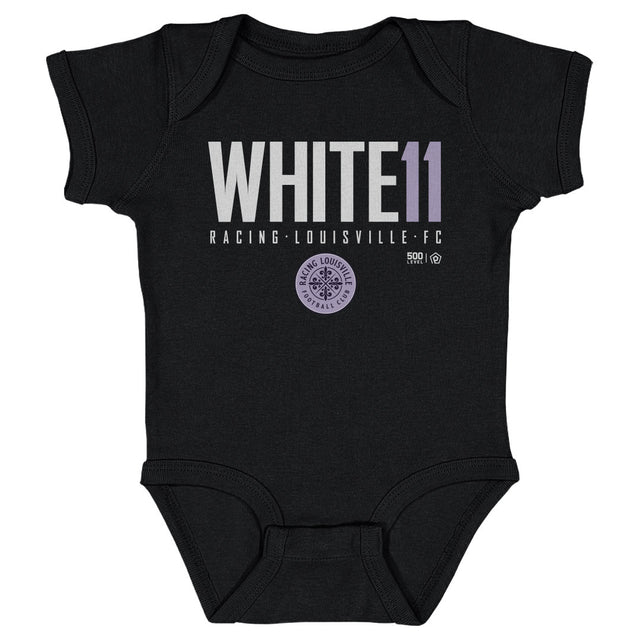 Taylor White Kids Baby Onesie | 500 LEVEL