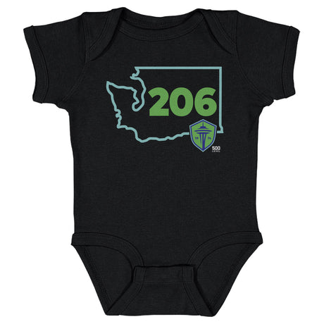 Seattle Sounders FC Kids Baby Onesie | 500 LEVEL