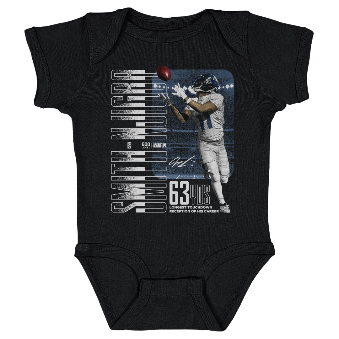 Jaxon Smith-Njigba Kids Baby Onesie | 500 LEVEL