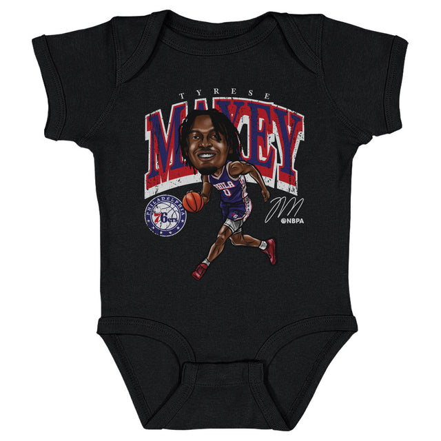 Tyrese Maxey Kids Baby Onesie | 500 LEVEL