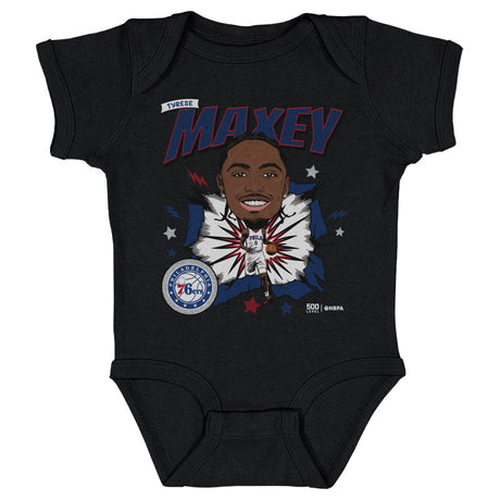 Tyrese Maxey Kids Baby Onesie | 500 LEVEL