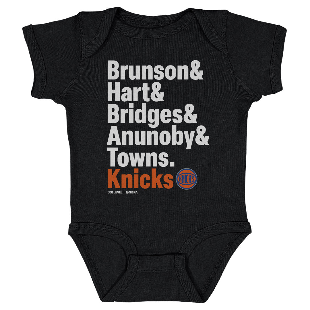 New York Knicks Kids Baby Onesie | 500 LEVEL