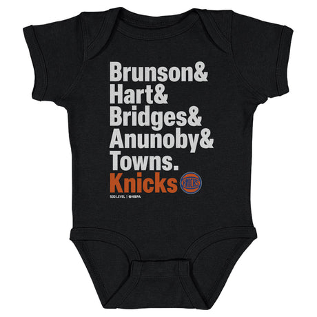 New York Knicks Kids Baby Onesie | 500 LEVEL