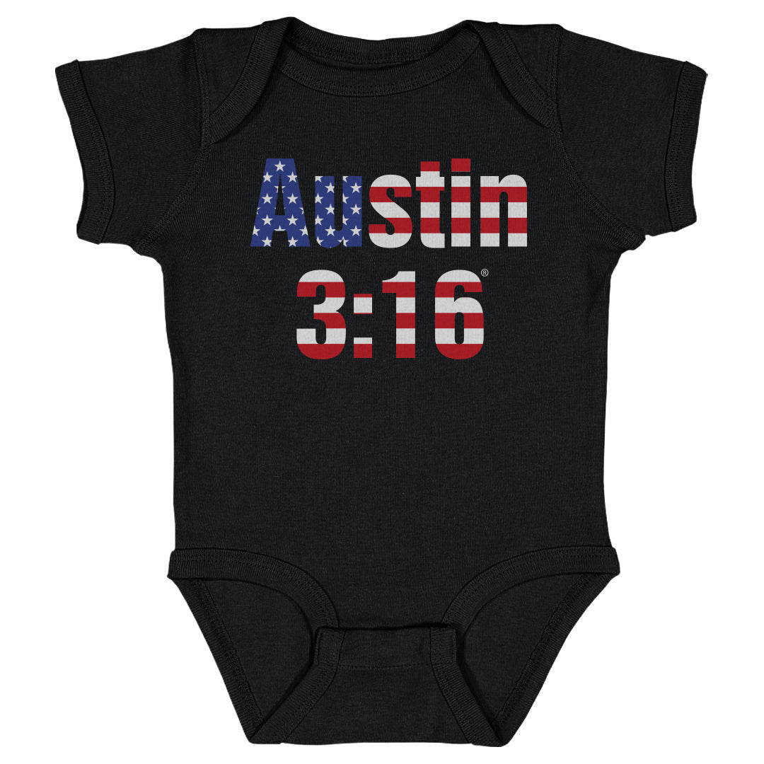 Stone Cold Steve Austin Kids Baby Onesie | 500 LEVEL