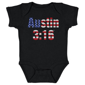 Stone Cold Steve Austin Kids Baby Onesie | 500 LEVEL