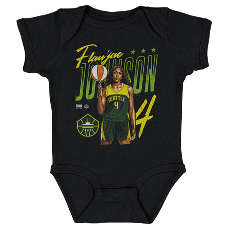 Flau'jae Johnson Kids Baby Onesie | 500 LEVEL
